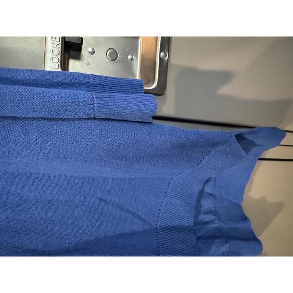 Chicos Women's Lightweight Blue Cardigan - Size 3 (XL or 16/18) - Picture 4 of 6